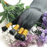 Jet Black #1  25G Itip Hair