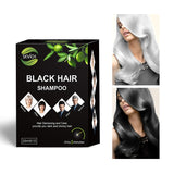 5pcs/lot Instant Black Hair Shampoo