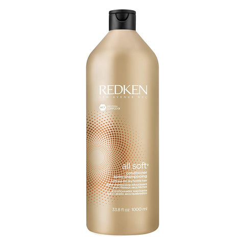 Redken All Soft Conditioner | For Dry/Brittle Hair | Moisturizes & Provides Intense Softness | With Argan Oil