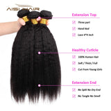 Indian Kinky Straight Hair Bundles