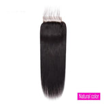 Brazilian Straight Lace Closure  4x4