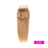 Brazilian Straight Lace Closure  4x4