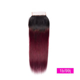 Brazilian Straight Lace Closure  4x4