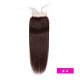 Brazilian Straight Lace Closure  4x4