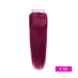Brazilian Straight Lace Closure  4x4