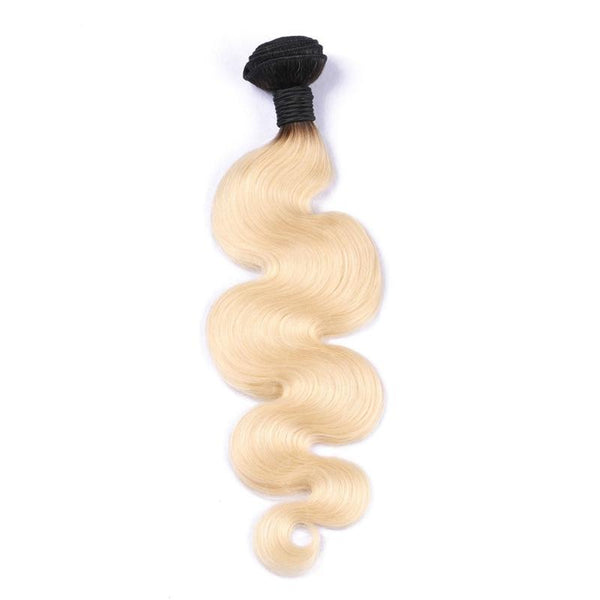 1b/613 Ombre Blonde Hair Bundle 1Pcs 8inch-30inch