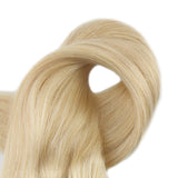 Blonde Extensions Human Hair Blonde Color #613 9 Pcs 100g Clip in Hair