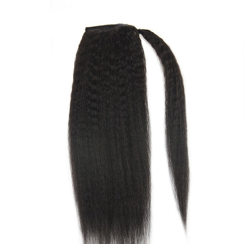 Clip in Ponytail Hair Extensions  #1B