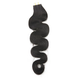 Body Wave Tape in Human Hair Extensions