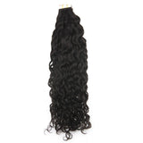 Natural Wave Tape in Human Hair Extensions