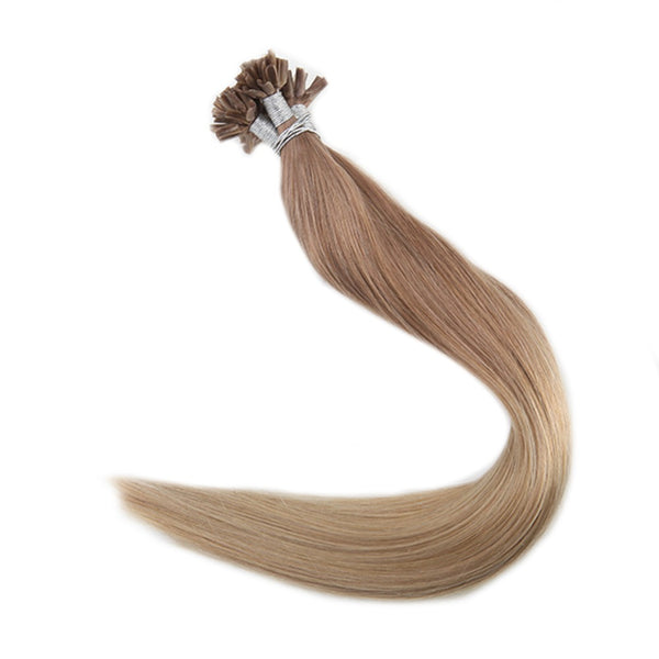 Pre Bonded Hair U Tip Extensions 12T24