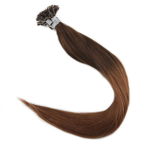 Pre Bonded Hair U Tip Extensions 4T30