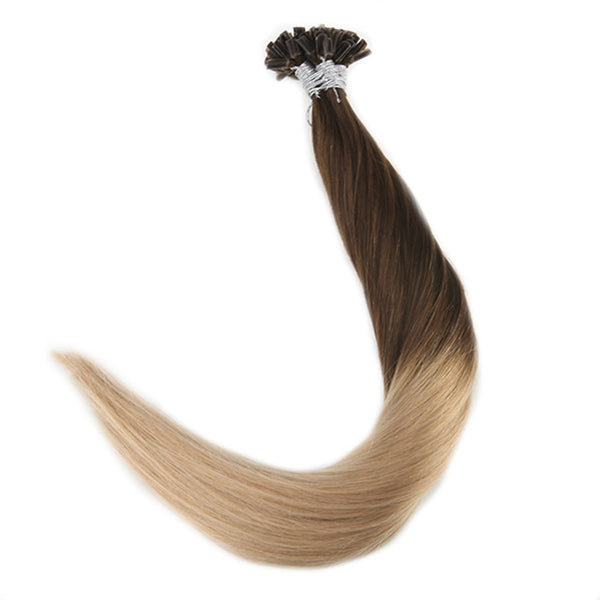 Pre Bonded Hair U Tip Extensions 4T27
