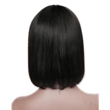 Penelope |Brazilian Straight Wig With Bangs 100%