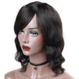 Evelyn  | Hair Short Remy Human Hair Wigs With Bangs