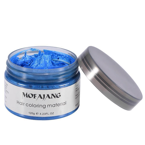 Hair Coloring Wax Blue