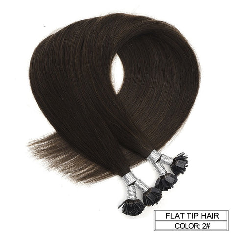 Flat Tip Keratin Pre Bonded Hair #2