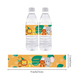 Safari Party Animals Straw 21PCS Paper Straws Jungle Birthday Party Festive Supplies Decoration Paper Drinking Straws Holiday