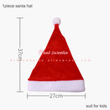 Santa Claus Wine Cap Chair Cover Christmas Dinnerware Table Party Xmas Red Hat Tableware Covers Christmas Decorations for Home