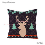 Santa Claus Wine Cap Chair Cover Christmas Dinnerware Table Party Xmas Red Hat Tableware Covers Christmas Decorations for Home