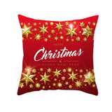 Sofa Car Christmas Cushion Cover for Home 2020 Xmas Ornaments Gifts Christmas Decor Happy New Year Christmas Pillow Case 5z