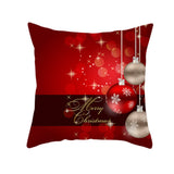 Sofa Car Christmas Cushion Cover for Home 2020 Xmas Ornaments Gifts Christmas Decor Happy New Year Christmas Pillow Case 5z