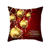 Sofa Car Christmas Cushion Cover for Home 2020 Xmas Ornaments Gifts Christmas Decor Happy New Year Christmas Pillow Case 5z