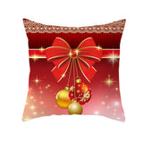 Sofa Car Christmas Cushion Cover for Home 2020 Xmas Ornaments Gifts Christmas Decor Happy New Year Christmas Pillow Case 5z