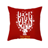 Sofa Car Christmas Cushion Cover for Home 2020 Xmas Ornaments Gifts Christmas Decor Happy New Year Christmas Pillow Case 5z