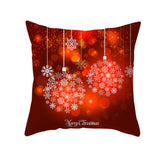 Sofa Car Christmas Cushion Cover for Home 2020 Xmas Ornaments Gifts Christmas Decor Happy New Year Christmas Pillow Case 5z
