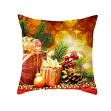 Sofa Car Christmas Cushion Cover for Home 2020 Xmas Ornaments Gifts Christmas Decor Happy New Year Christmas Pillow Case 5z