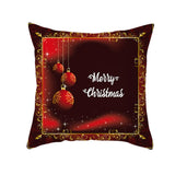 Sofa Car Christmas Cushion Cover for Home 2020 Xmas Ornaments Gifts Christmas Decor Happy New Year Christmas Pillow Case 5z