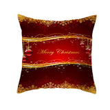 Sofa Car Christmas Cushion Cover for Home 2020 Xmas Ornaments Gifts Christmas Decor Happy New Year Christmas Pillow Case 5z