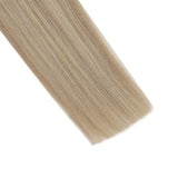 I Tip Human Hair Extensions Machine Remy Keratin Fusion Hair 14-24'' Highlight Color Hair Pre Bonded Extension 0.8g/strand