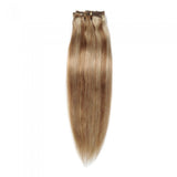 Straight Clip in Hair Extensions | #27/613